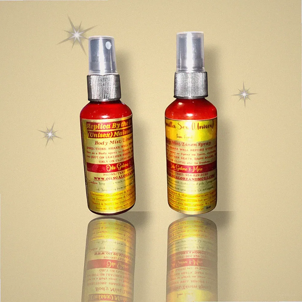 Body Mist/Linen Sprays - Custom Made - 2 oz - 2 for $14.00 - LONG LASTING!