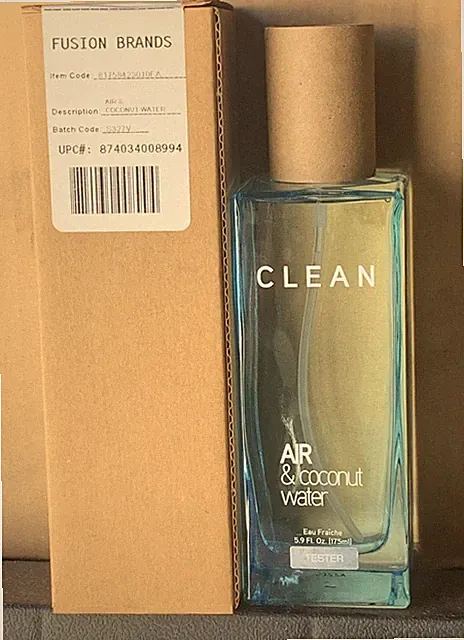Clean Air & Coconut Water 5.9oz Body Splash Eau Fraiche New In Tester Box Women