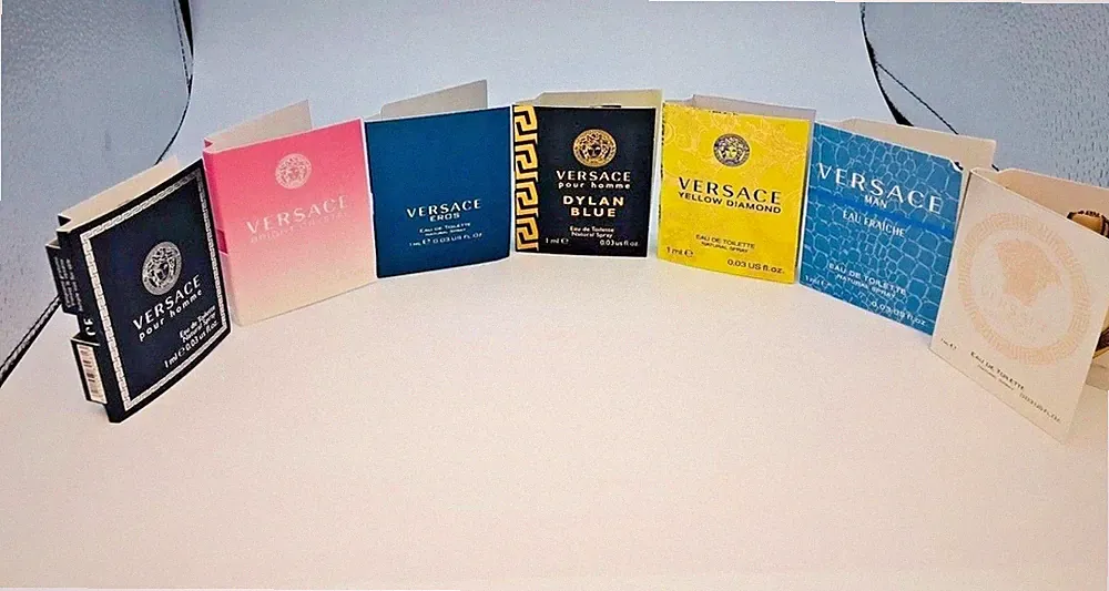 VERSACE Perfumes Vials / Travel Spray Choose your Fragrance !! + Free Shipping